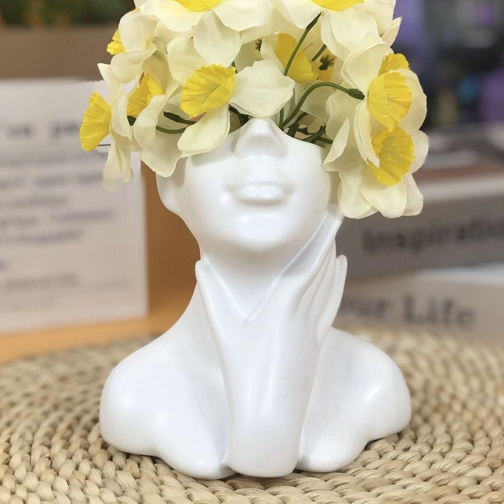 Female Bust Figurine Vase Make - Home Textiles Products avis et prix