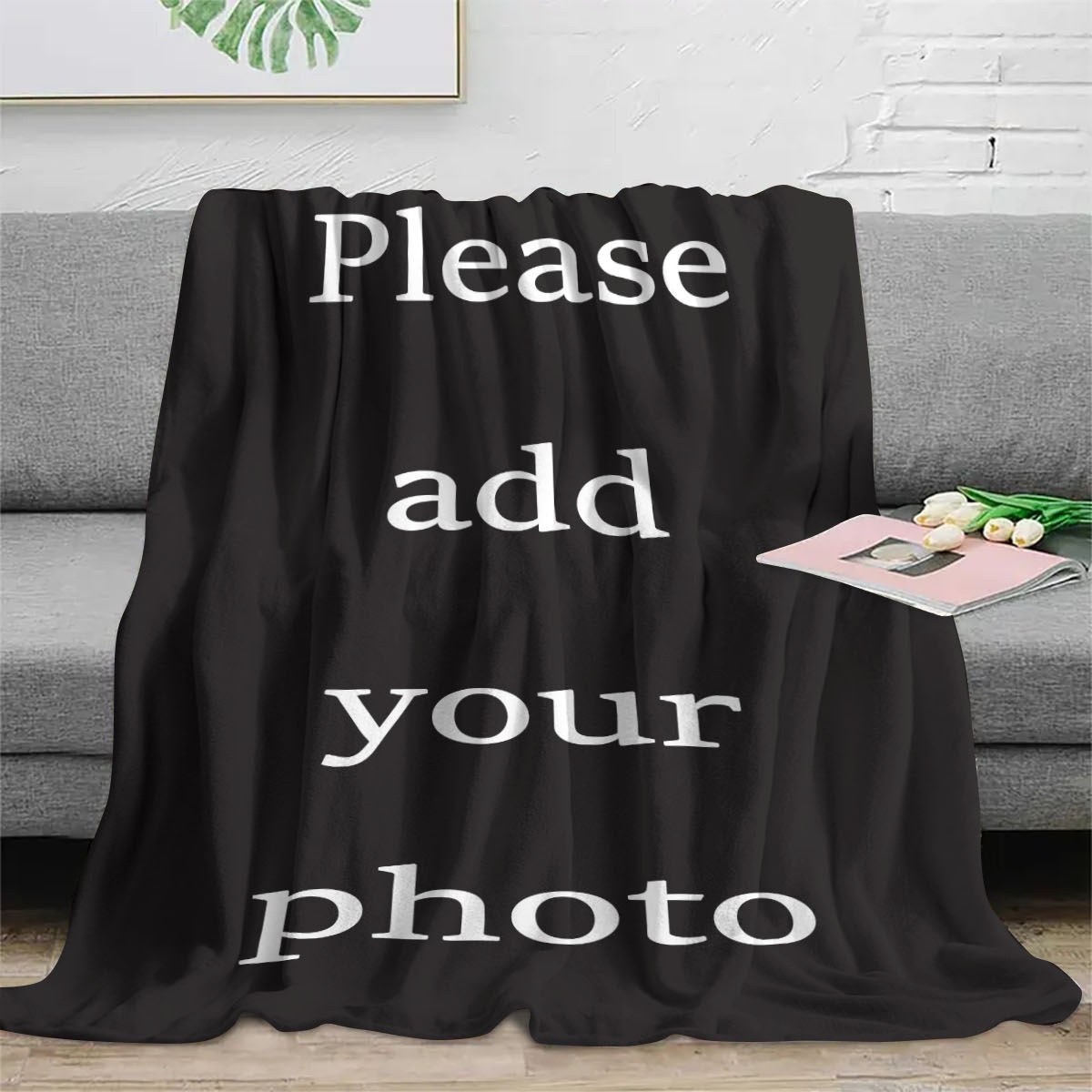 Custom Digital Flannel Fleece  - Home Textiles Images avis et prix